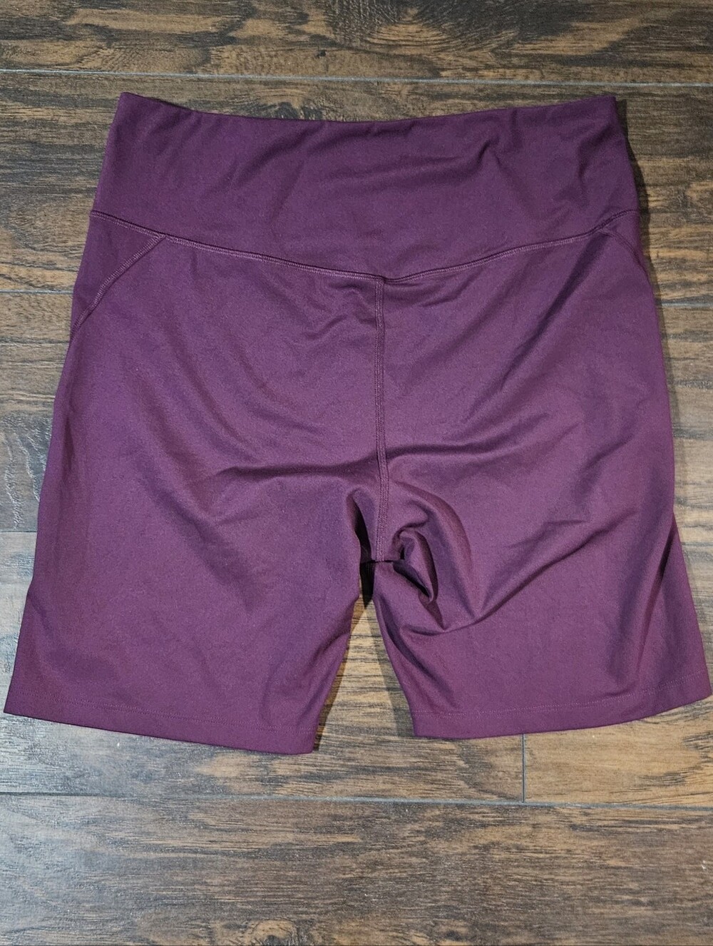 Girlfriend collective Plum High-Rise Bike Shorts 3XL - Picture 4 of 4